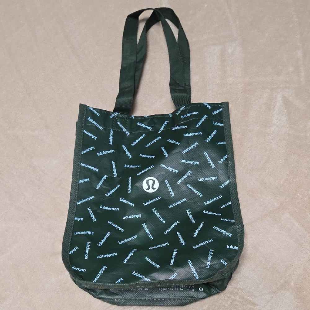 Lululemon Green Tote Bag